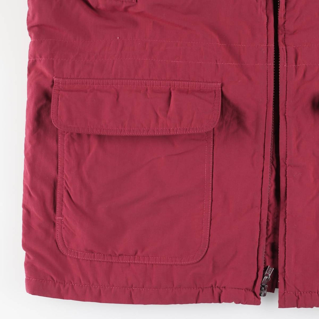 Vintage LLBean Men's XL Padded Puffer Jacket from the 1980s-1990s unclear burgundy type Vintage Second Hand