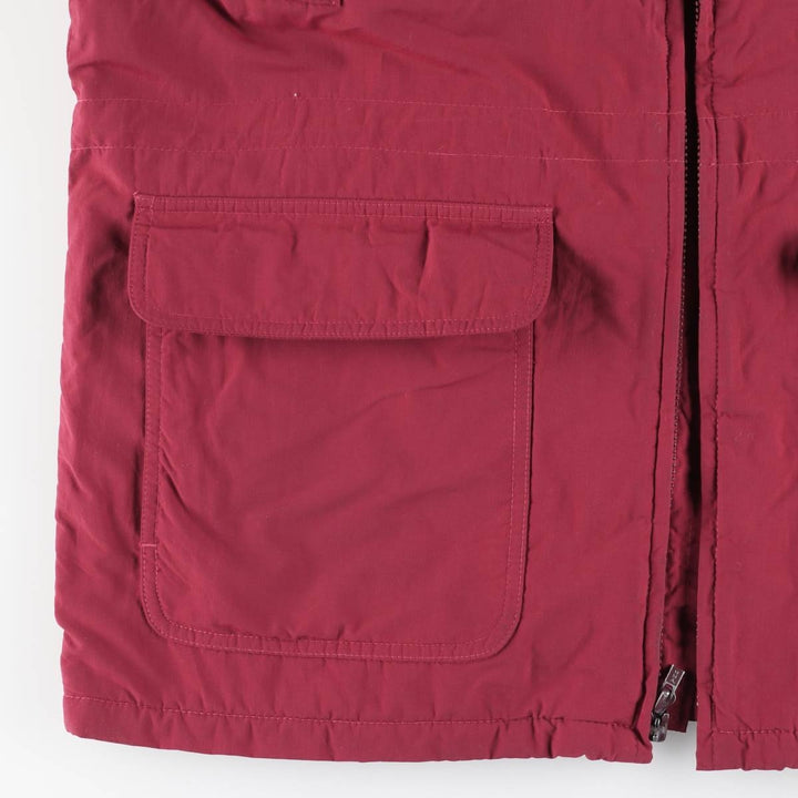 Vintage LLBean Men's XL Padded Puffer Jacket from the 1980s-1990s unclear burgundy type Vintage Second Hand