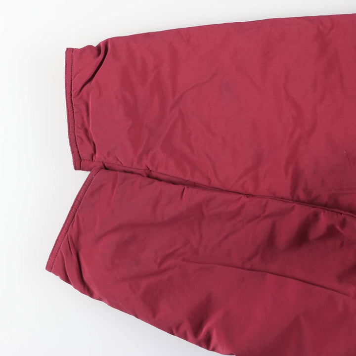 Vintage LLBean Men's XL Padded Puffer Jacket from the 1980s-1990s unclear burgundy type Vintage Second Hand