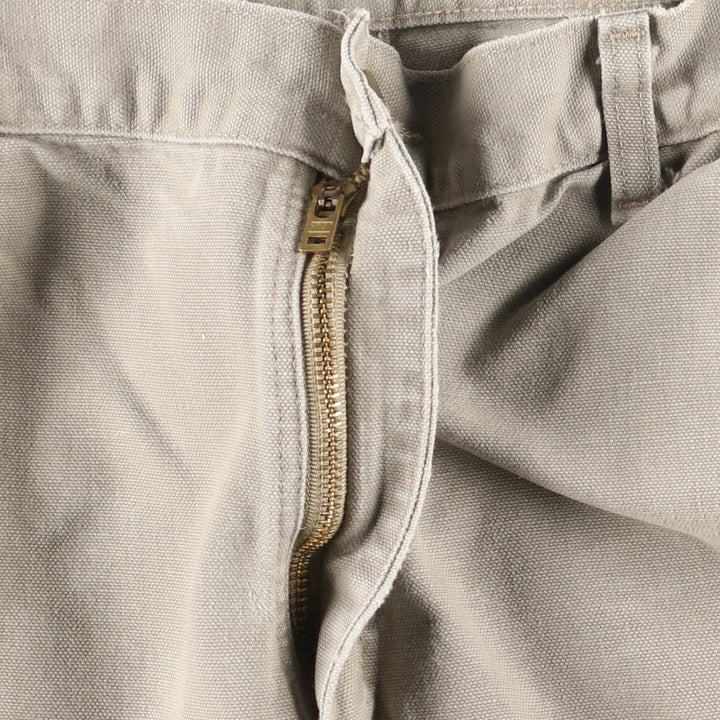 Carhartt Original Dungaree Fit Painted Duck Painter Pants, Men's, Size 35 cotton Khaki type Vintage Second Hand