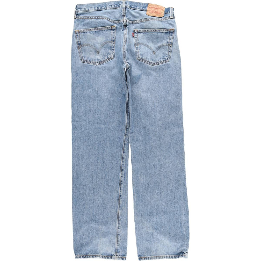 2000'S Levi's 00501-0193 Straight Denim Pants, Men's, Size W35 cotton blue type Vintage Second Hand