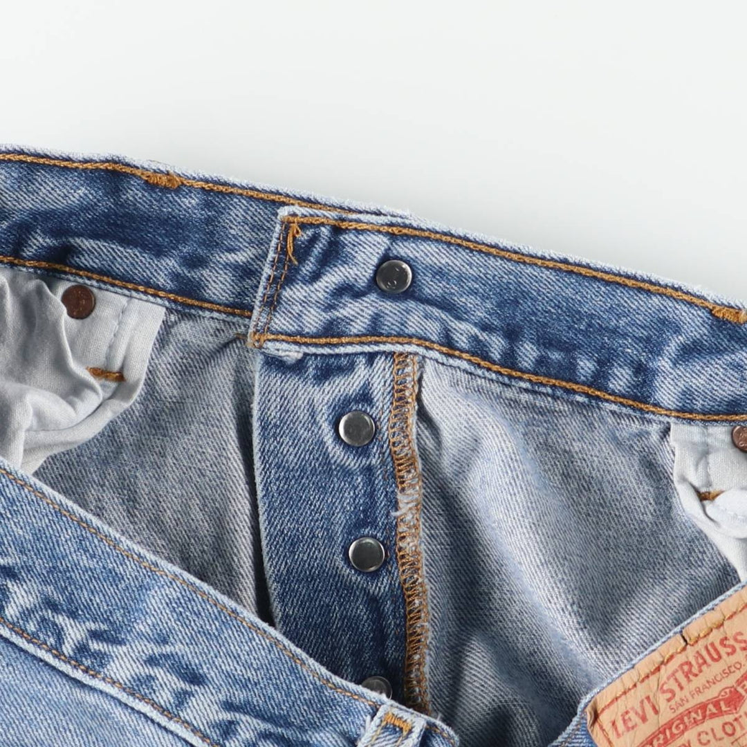 2000'S Levi's 00501-0193 Straight Denim Pants, Men's, Size W35 cotton blue type Vintage Second Hand