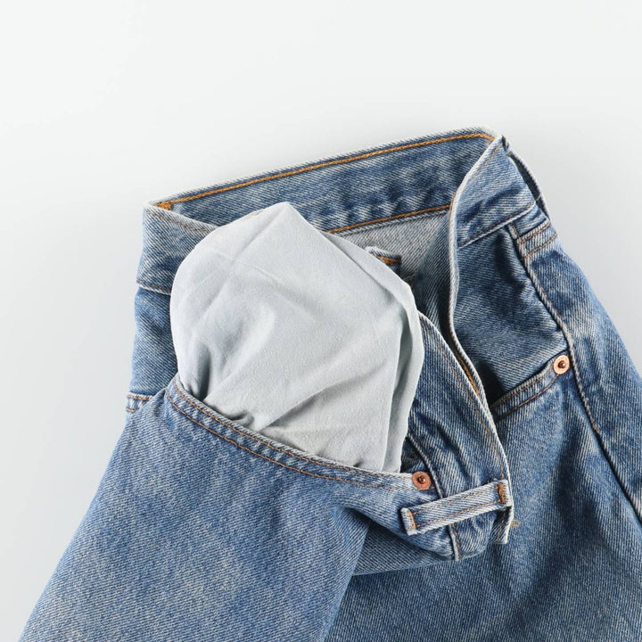 Levi's 6501-0117 Men's Straight Denim Pants, Size W31 cotton blue type Vintage Second Hand