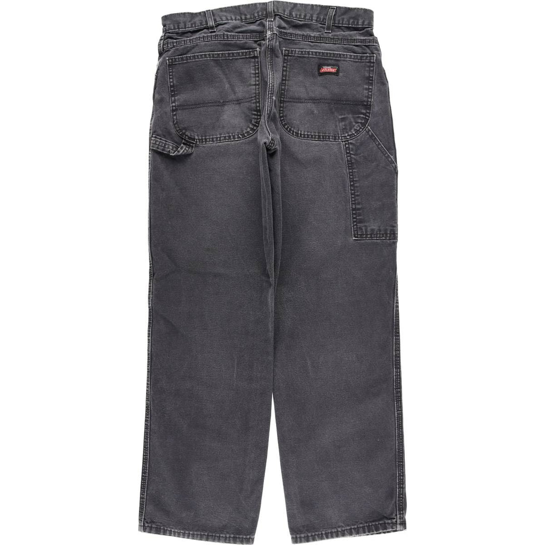 Dickies Duck Painter Pants Men's W33 equivalent cotton black type Vintage Second Hand