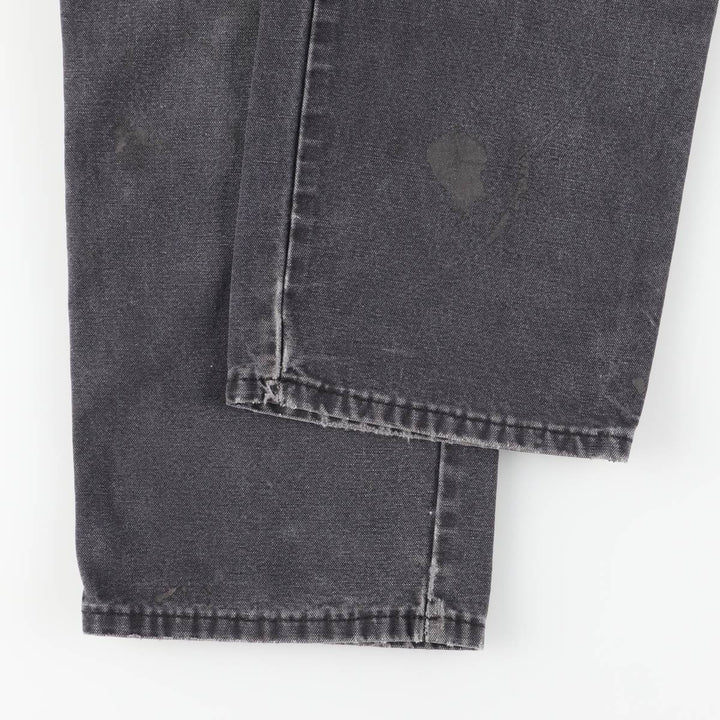 Dickies Duck Painter Pants Men's W33 equivalent cotton black type Vintage Second Hand