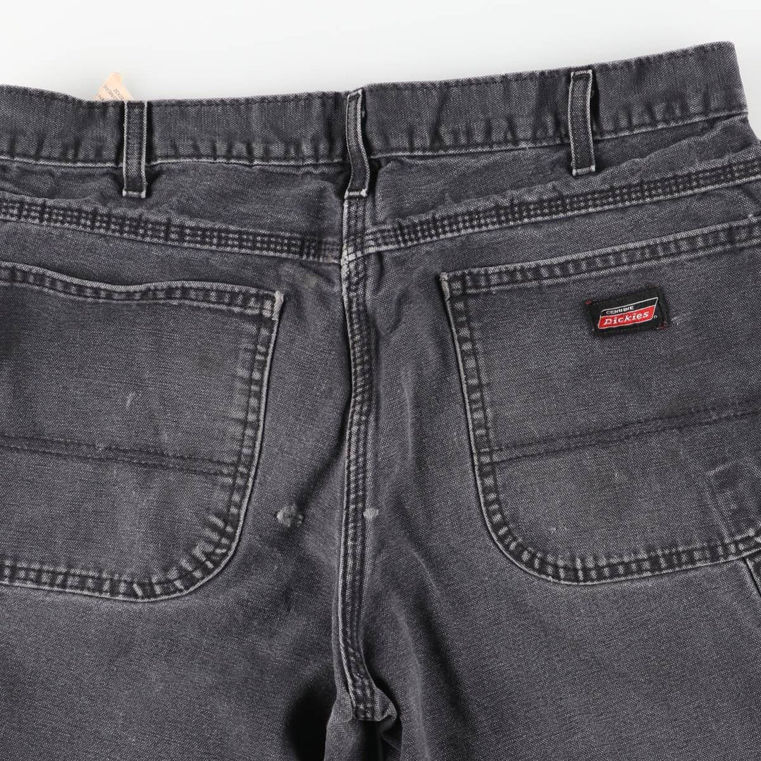 Dickies Duck Painter Pants Men's W33 equivalent cotton black type Vintage Second Hand