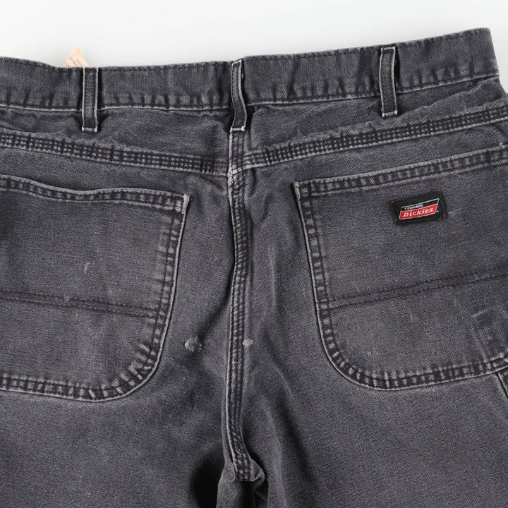 Dickies Duck Painter Pants Men's W33 equivalent cotton black type Vintage Second Hand