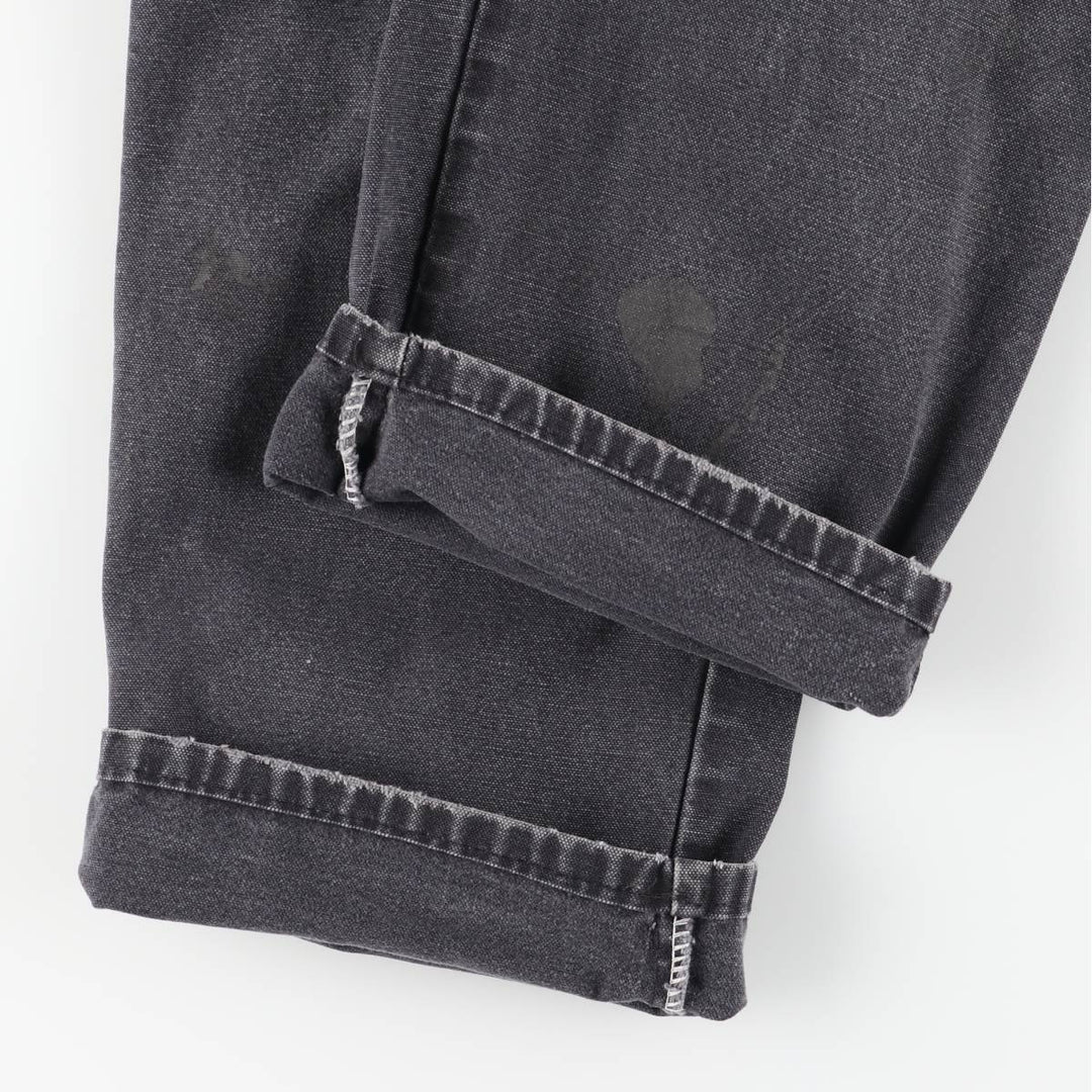 Dickies Duck Painter Pants Men's W33 equivalent cotton black type Vintage Second Hand