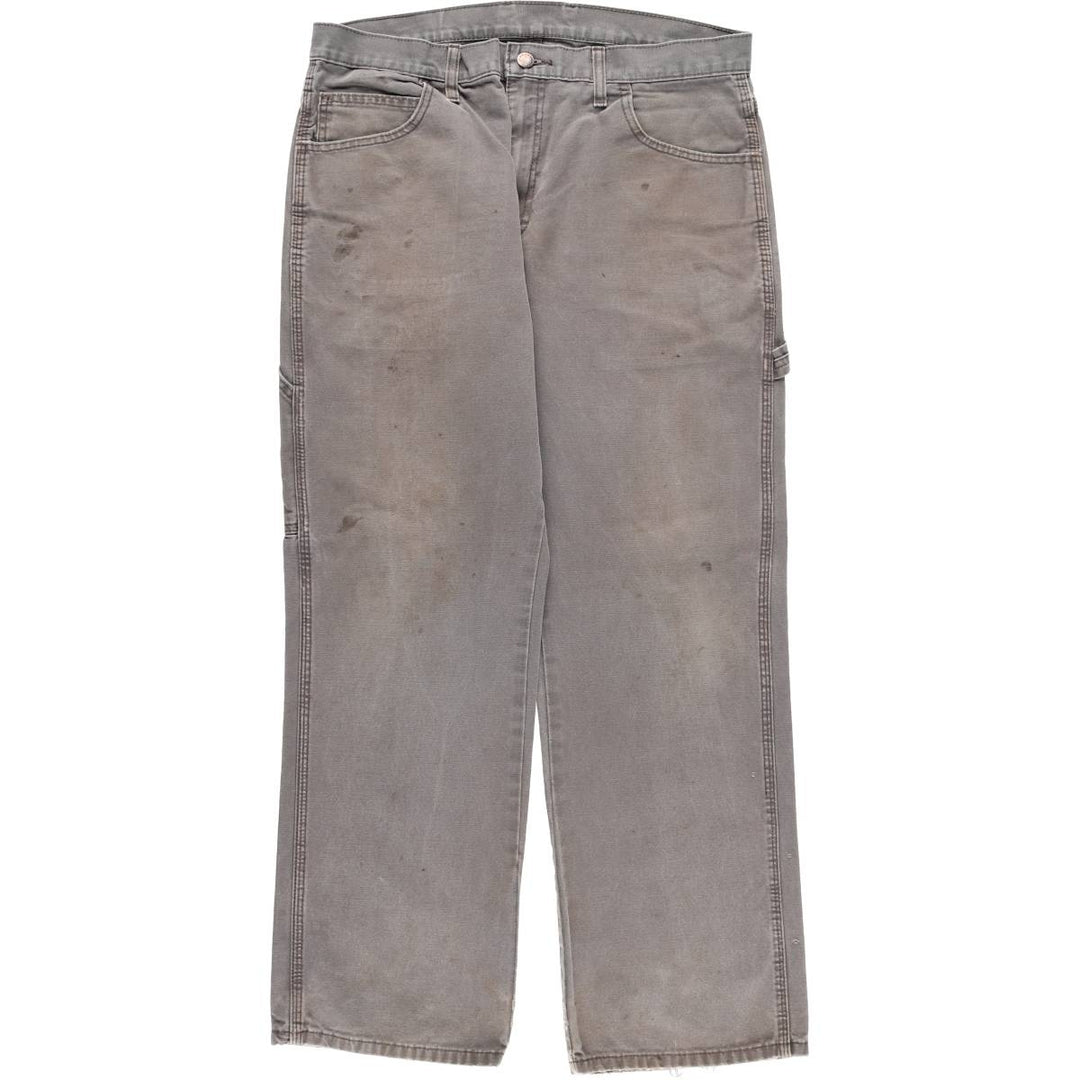 Dickies Duck Painter Pants Men's W36 cotton gray type Vintage Second Hand