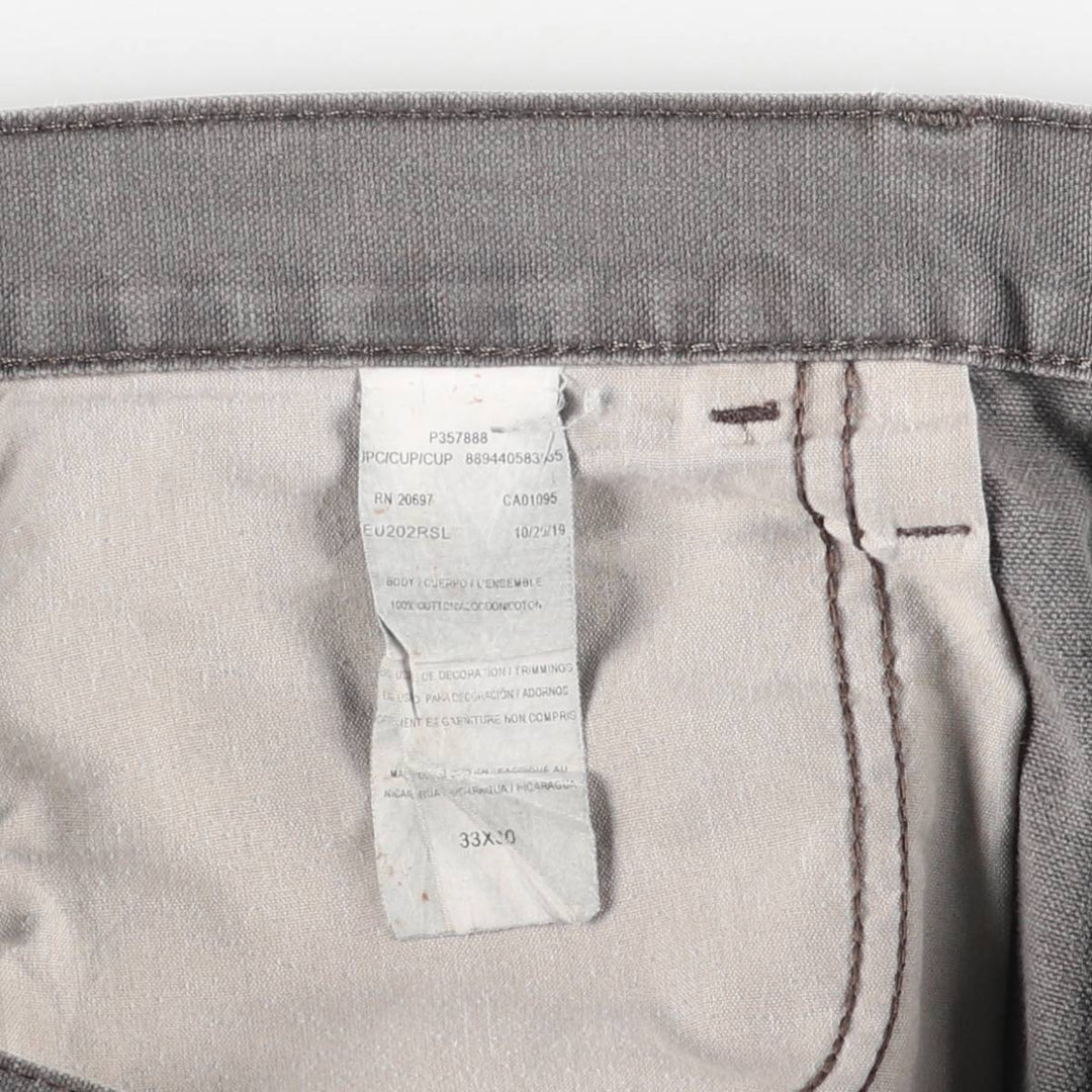 Dickies Duck Painter Pants Men's W36 cotton gray type Vintage Second Hand