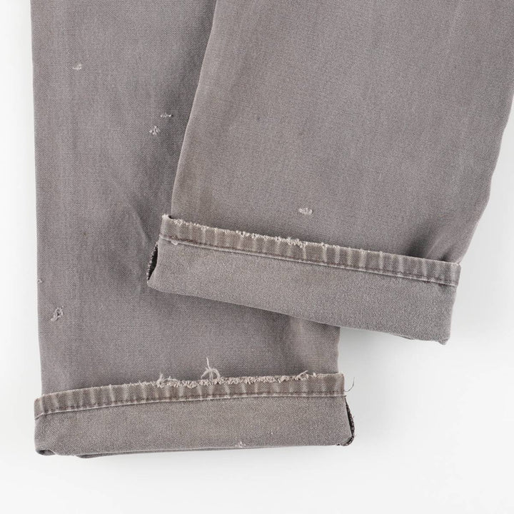 Dickies Duck Painter Pants Men's W36 cotton gray type Vintage Second Hand