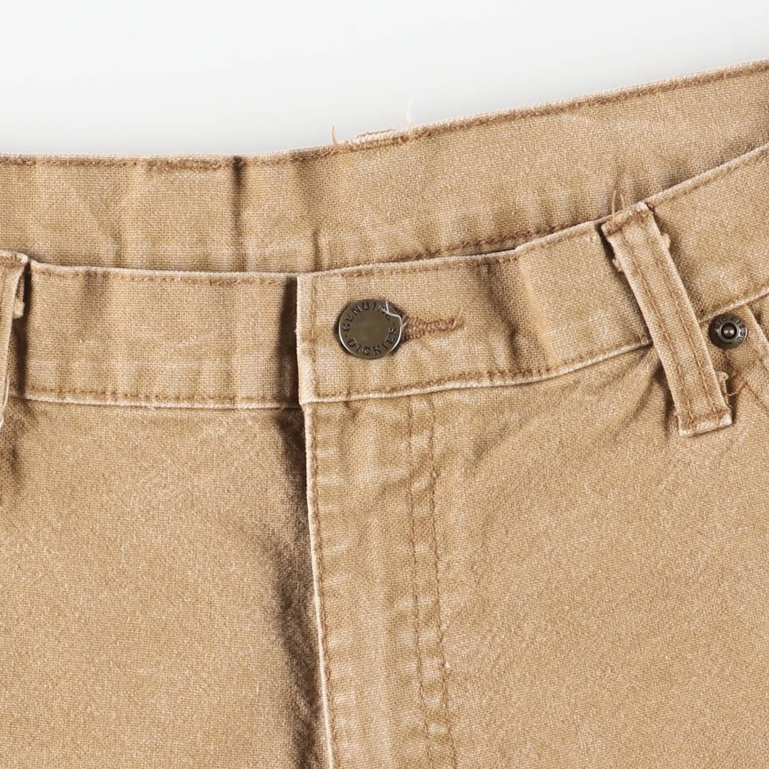 Dickies Duck Painter Pants Men's W35 equivalent cotton brown type Vintage Second Hand