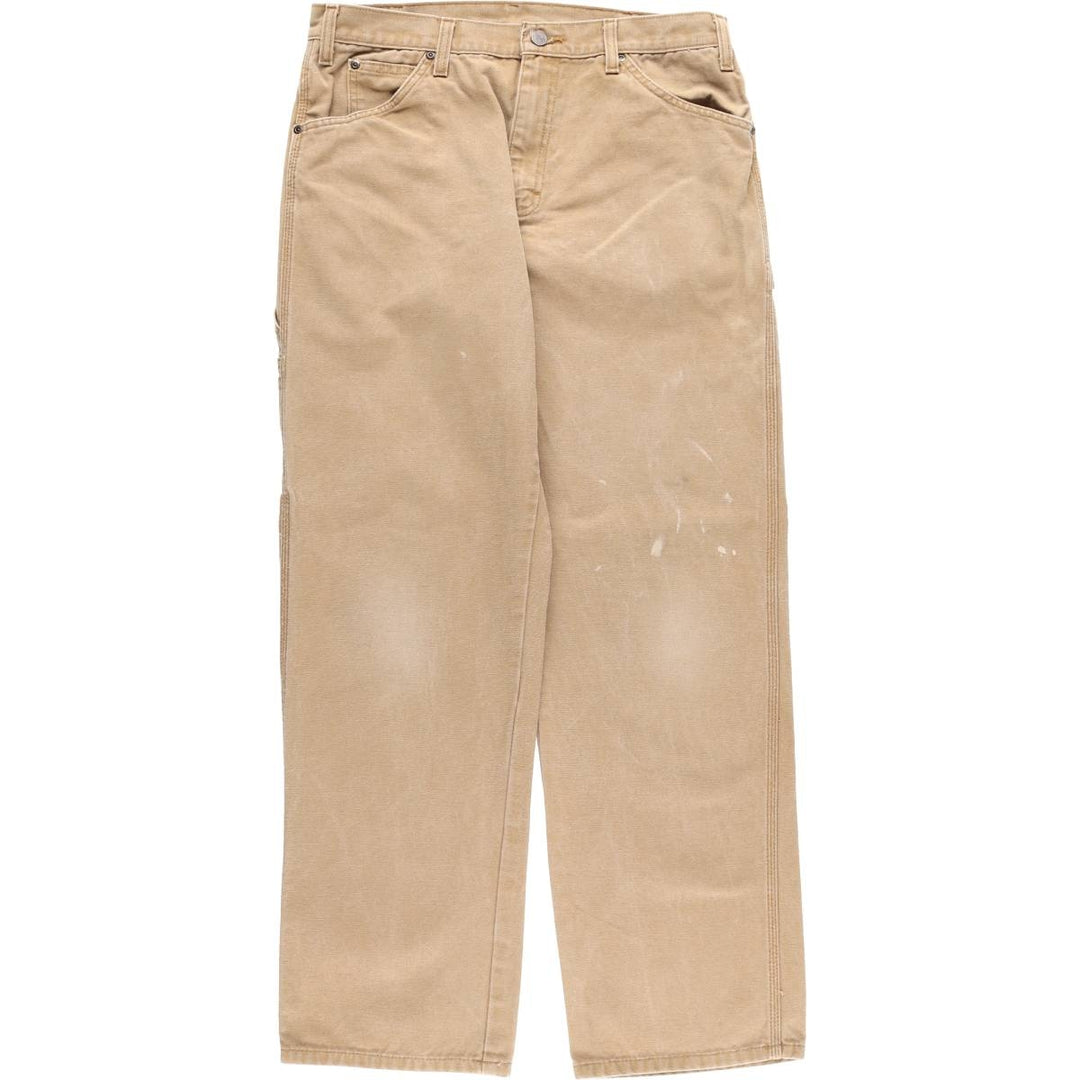 Dickies Duck Painter Pants Men's W34 equivalent cotton brown type Vintage Second Hand