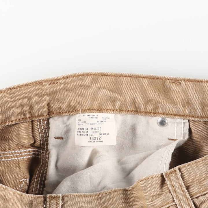 Dickies Duck Painter Pants Men's W34 equivalent cotton brown type Vintage Second Hand