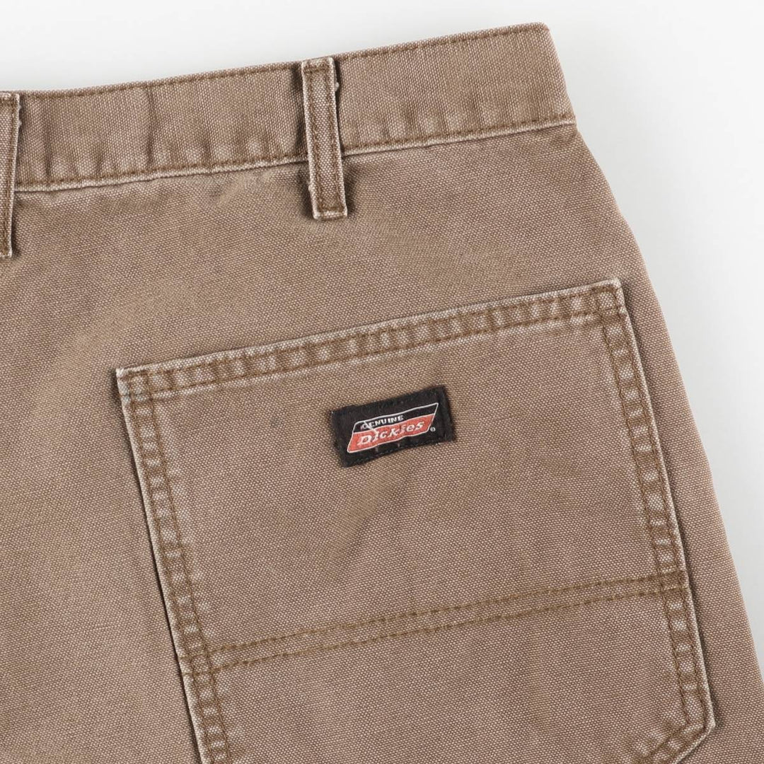 Dickies Duck Work Pants Men's W34 cotton brown type Vintage Second Hand
