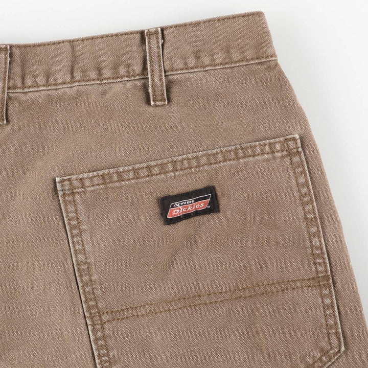 Dickies Duck Work Pants Men's W34 cotton brown type Vintage Second Hand