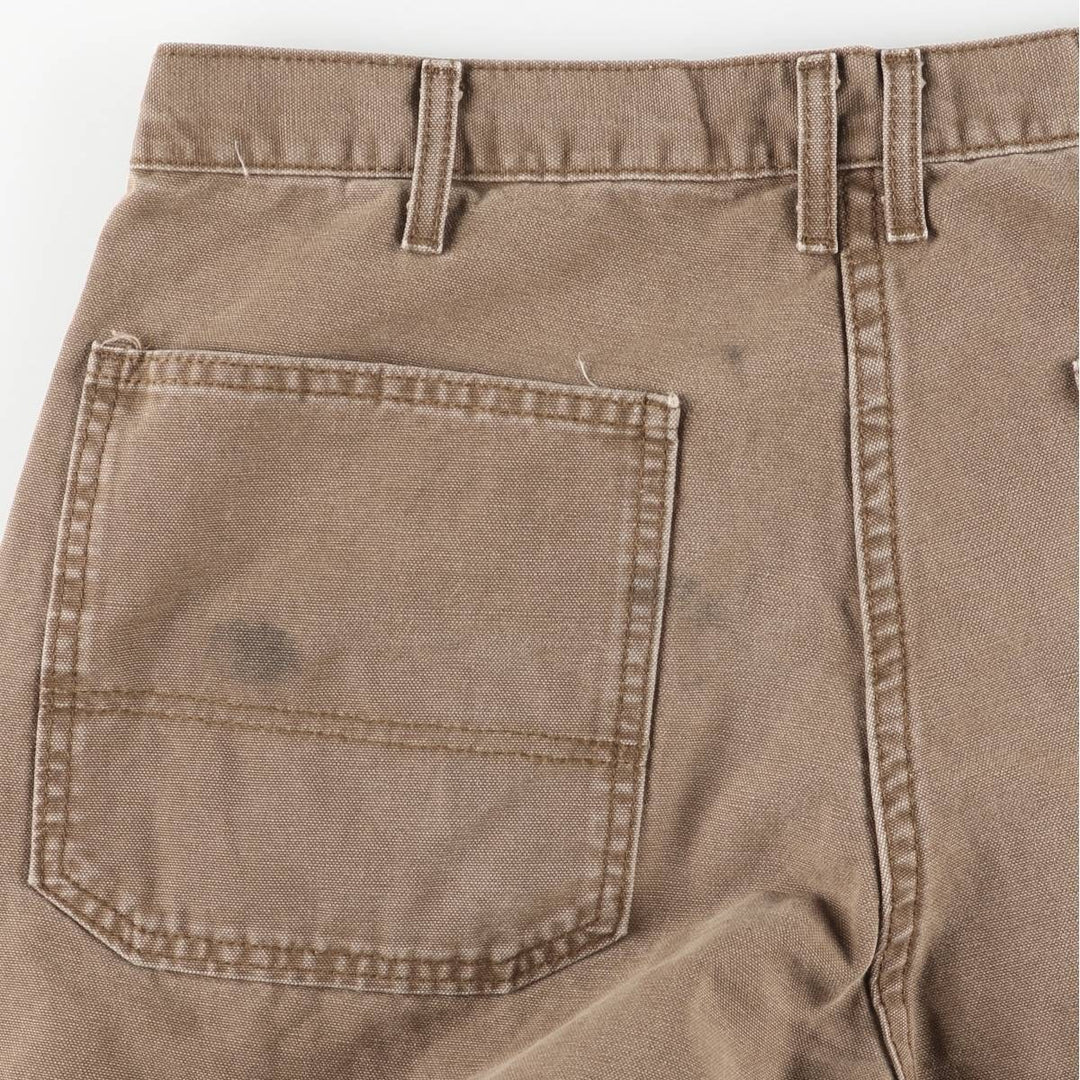 Dickies Duck Work Pants Men's W34 cotton brown type Vintage Second Hand