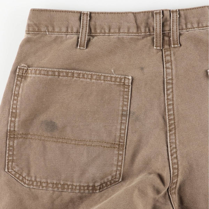 Dickies Duck Work Pants Men's W34 cotton brown type Vintage Second Hand