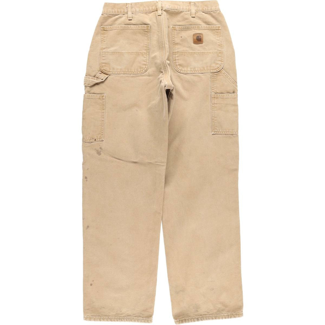Carhartt Original Dungaree Fit Duck Painter Pants, Men's, W31 equivalent cotton brown type Vintage Second Hand