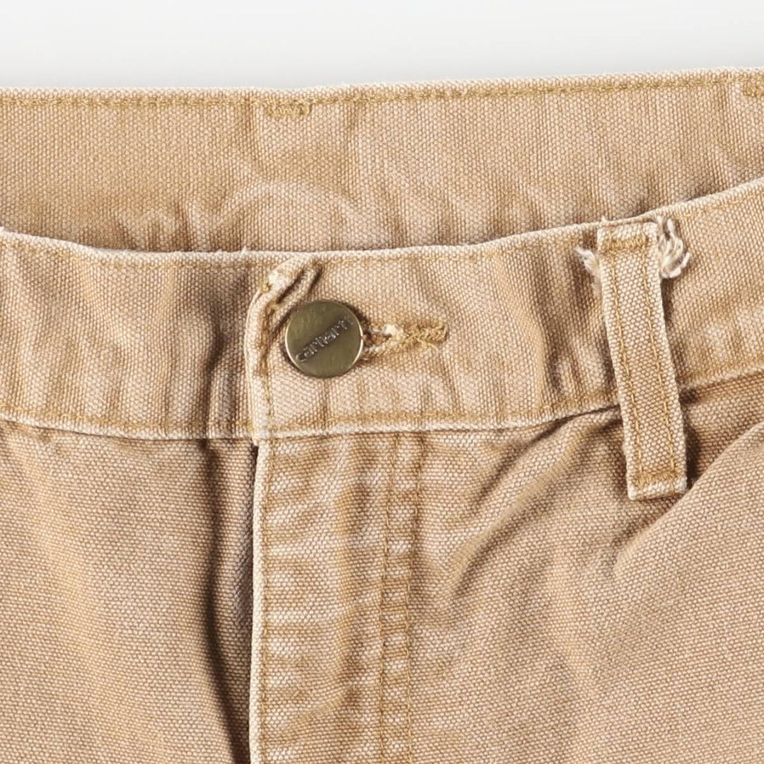 Carhartt Original Dungaree Fit Duck Painter Pants, Men's, W31 equivalent cotton brown type Vintage Second Hand