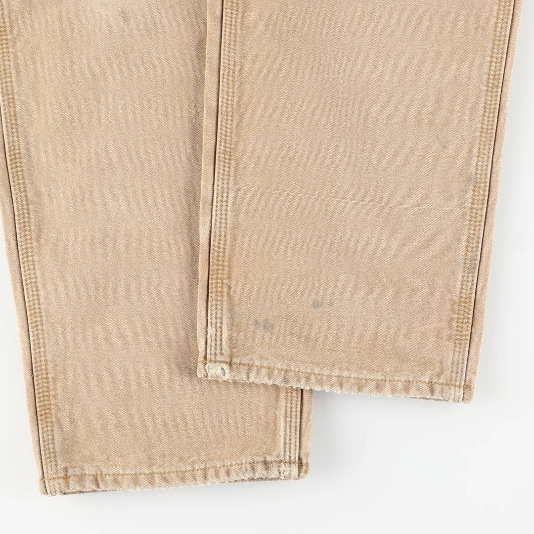Carhartt Original Dungaree Fit Duck Painter Pants, Men's, W31 equivalent cotton brown type Vintage Second Hand