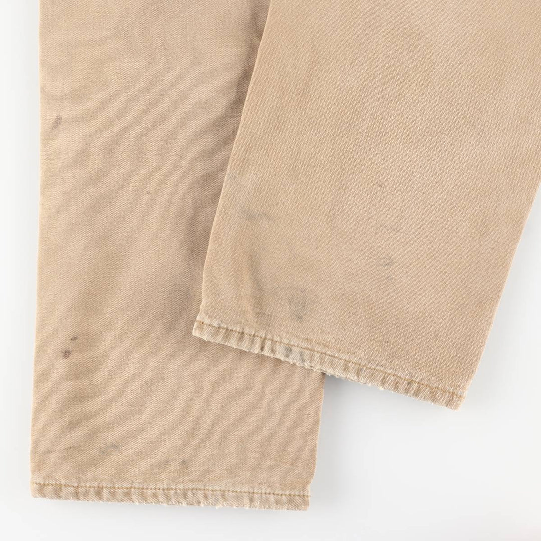 Carhartt Original Dungaree Fit Duck Painter Pants, Men's, W31 equivalent cotton brown type Vintage Second Hand