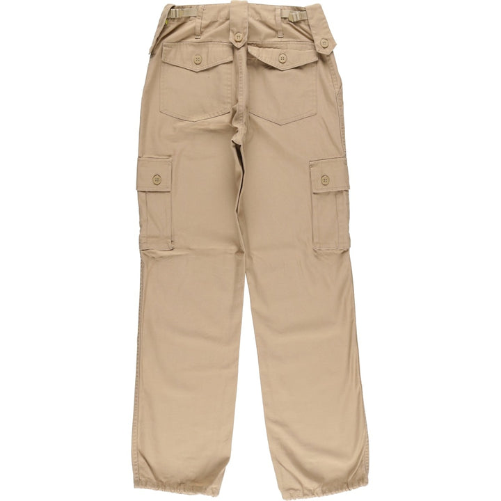 Civilian Military Cargo Pants, Women's Size M (W26) polyester Beige type Vintage Second Hand