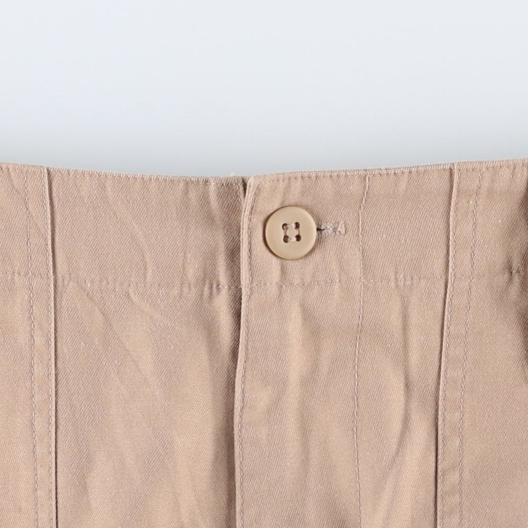 Civilian Military Cargo Pants, Women's Size M (W26) polyester Beige type Vintage Second Hand