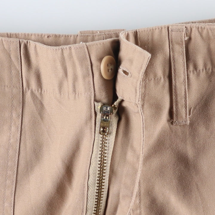 Civilian Military Cargo Pants, Women's Size M (W26) polyester Beige type Vintage Second Hand