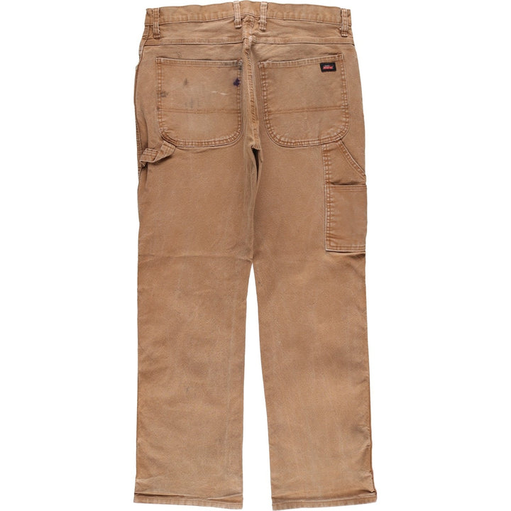 Dickies Duck Painter Pants, Women's, XXL (W34) cotton beige type brown Vintage Second Hand