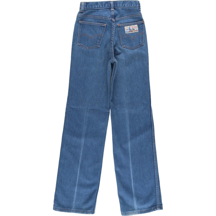 Vintage 1970'S Levi's Farmers Mechanics and Miners straight-leg denim pants, women's size S (w24). unclear blue type Vintage Second Hand