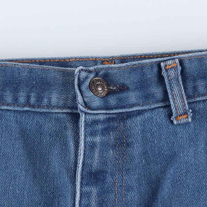 Vintage 1970'S Levi's Farmers Mechanics and Miners straight-leg denim pants, women's size S (w24). unclear blue type Vintage Second Hand