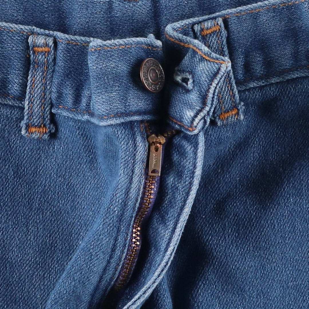 Vintage 1970'S Levi's Farmers Mechanics and Miners straight-leg denim pants, women's size S (w24). unclear blue type Vintage Second Hand
