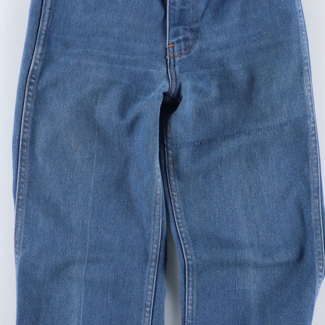 Vintage 1970'S Levi's Farmers Mechanics and Miners straight-leg denim pants, women's size S (w24). unclear blue type Vintage Second Hand
