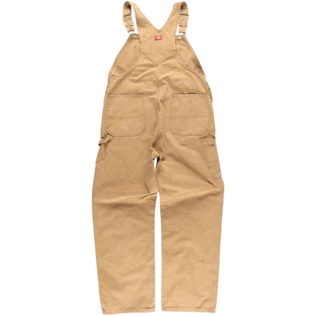 Dickies Duck Overalls Men's Size W38 cotton brown type Vintage Second Hand