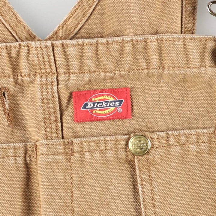 Dickies Duck Overalls Men's Size W38 cotton brown type Vintage Second Hand