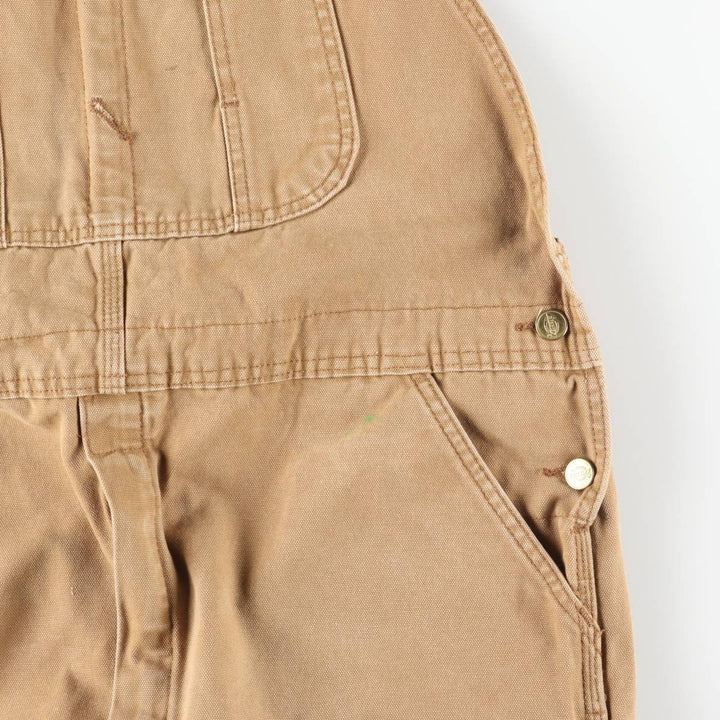 Dickies Duck Overalls Men's Size W38 cotton brown type Vintage Second Hand