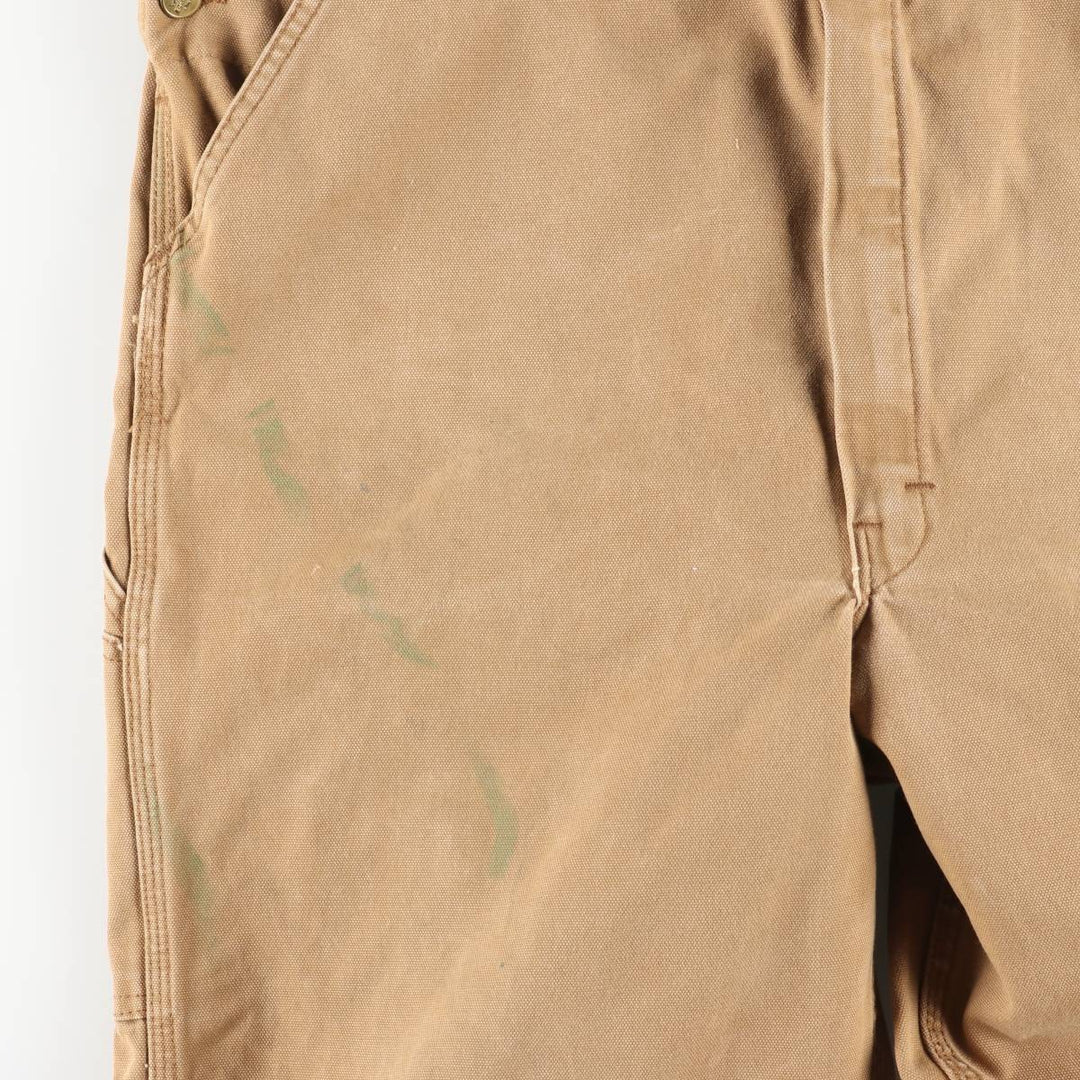 Dickies Duck Overalls Men's Size W38 cotton brown type Vintage Second Hand