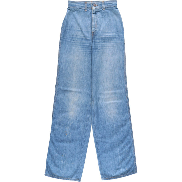 Vintage Levi's Orange Tab Flare-Cut Denim Pants, Women's Size Small (W24) unclear blue type Vintage Second Hand