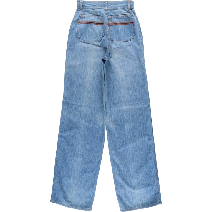 Vintage Levi's Orange Tab Flare-Cut Denim Pants, Women's Size Small (W24) unclear blue type Vintage Second Hand