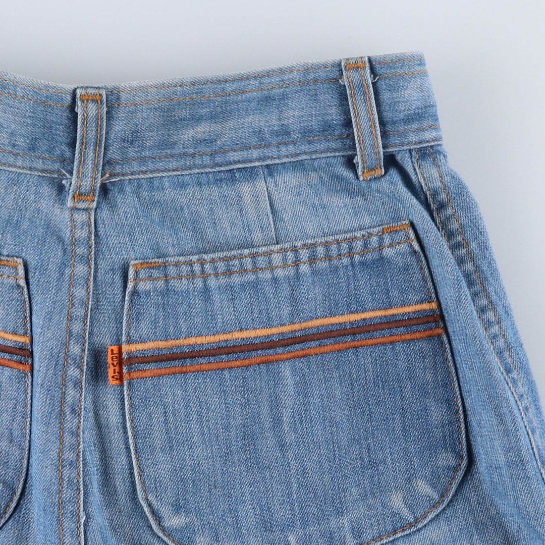 Vintage Levi's Orange Tab Flare-Cut Denim Pants, Women's Size Small (W24) unclear blue type Vintage Second Hand