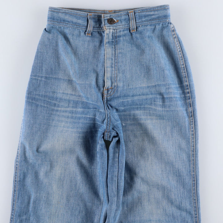 Vintage Levi's Orange Tab Flare-Cut Denim Pants, Women's Size Small (W24) unclear blue type Vintage Second Hand