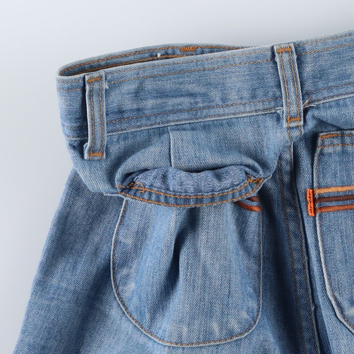 Vintage Levi's Orange Tab Flare-Cut Denim Pants, Women's Size Small (W24) unclear blue type Vintage Second Hand
