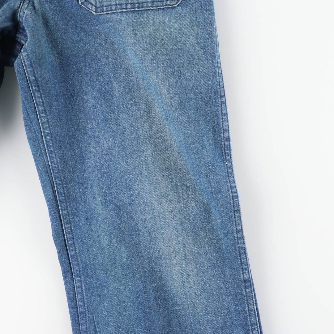 1980'S US Military Sailor Pants, Made in USA, Size 29R, Women's L (W27), Vintage Sailor Pants cotton blue type Vintage Second Hand