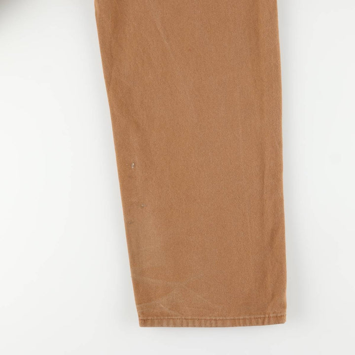 Dickies Duck Overalls Men's Size W37 unclear brown type Vintage Second Hand