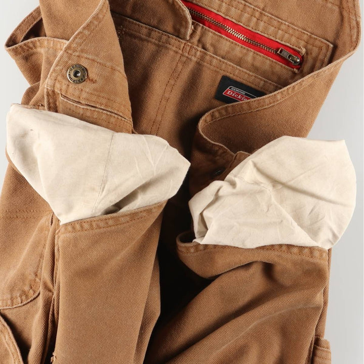 Dickies Duck Overalls Men's Size W37 unclear brown type Vintage Second Hand