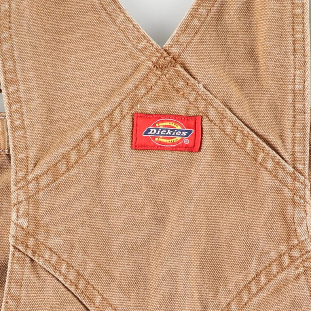 Dickies Duck Overalls for Men, W34 equivalent unclear brown type Vintage Second Hand
