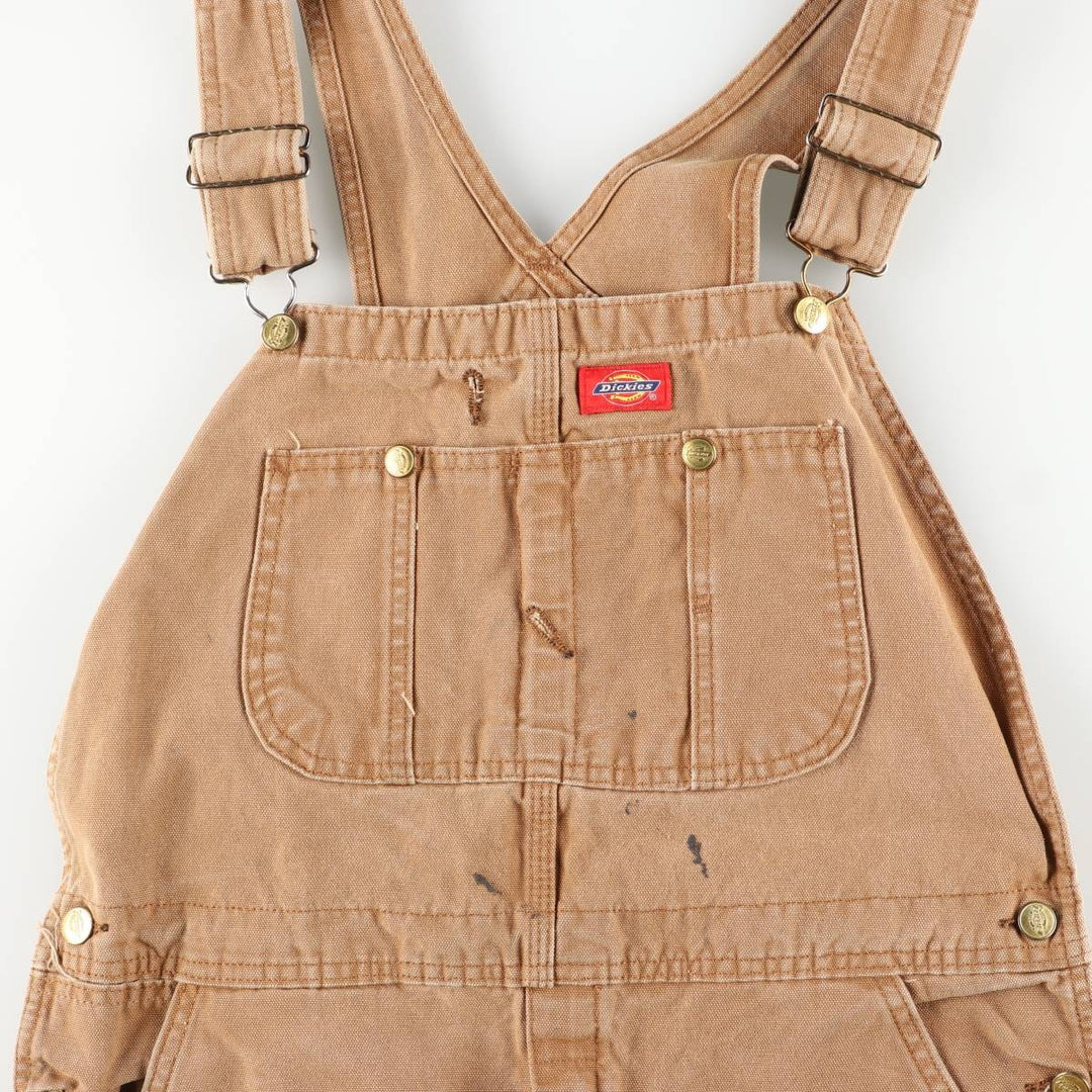 Dickies Duck Overalls for Men, W34 equivalent unclear brown type Vintage Second Hand