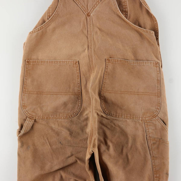 Dickies Duck Overalls for Men, W34 equivalent unclear brown type Vintage Second Hand