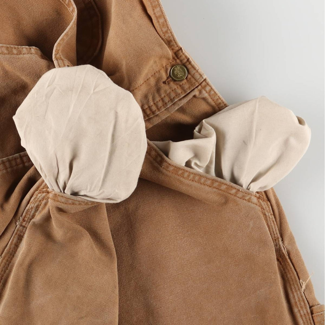 Dickies Duck Overalls for Men, W34 equivalent unclear brown type Vintage Second Hand